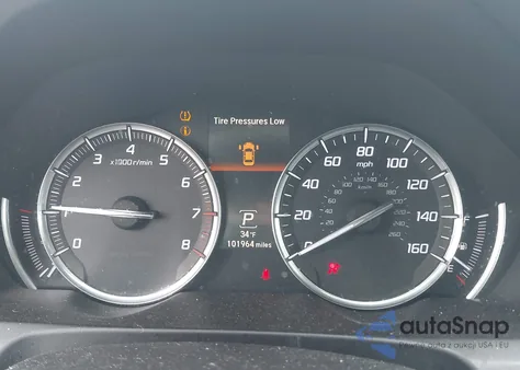 2015 Acura Tlx V6 Tech z USA, uszkodzony, nr VIN 19UUB3F51FA007933